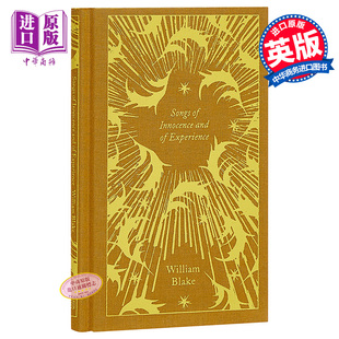 Experience 中商原版 预售 外国诗歌 Songs 英文原版 Innocence Blake William and 威廉·布莱克：天真与经验之歌
