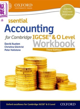 现货 剑桥IGCSE O基础会计 英文原版 Essential Accounting for Cambridge IGCSE O Level Workbook Peter Hailstone【中商原版】