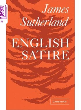 海外直订English Satire 英语讽刺