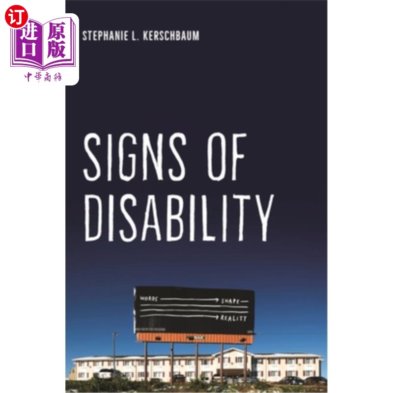 海外直订医药图书Signs of Disability 残疾的迹象