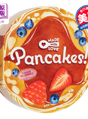 Made With Love: Pancakes!  异形书：好味的班戟 英文原版 进口原版 0岁到3岁 食谱 烹饪 儿童纸板书 Lea Redmond 【中商原?