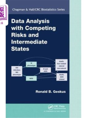 海外直订Data Analysis with Competing Risks and Intermediate States 具有竞争风险和中间状态的数据分析