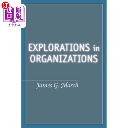 海外直订Explorations in Organizations 组织中的探索