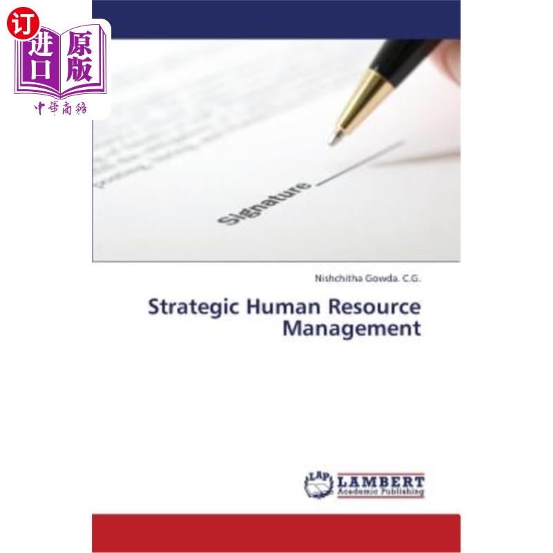 海外直订Strategic Human Resource Management战略人力资源管理