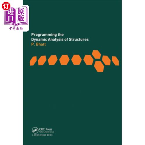 海外直订Programming the Dynamic Analysis of Structures 结构动力分析程序设计