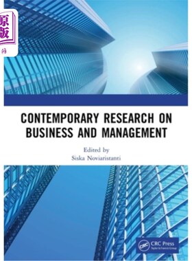 海外直订Contemporary Research on Business and Management: Proceedings of the Internation 当代商业与管理研究:当代商