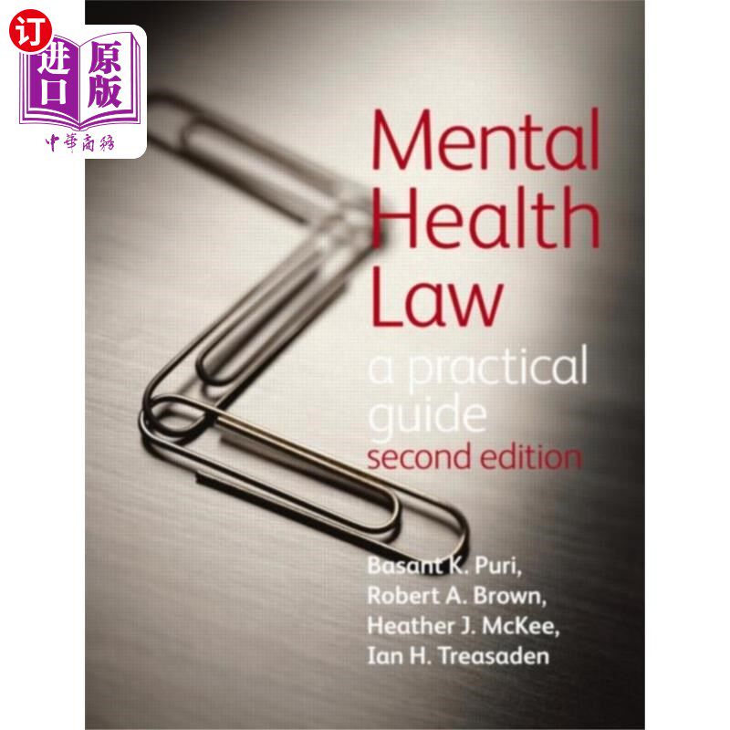 海外直订Mental Health Law 2E ... 精神卫生法2EA实用指南