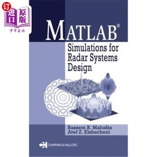 雷达系统设计 海外直订MATLAB MATLAB仿真 Systems for Design Radar Simulations