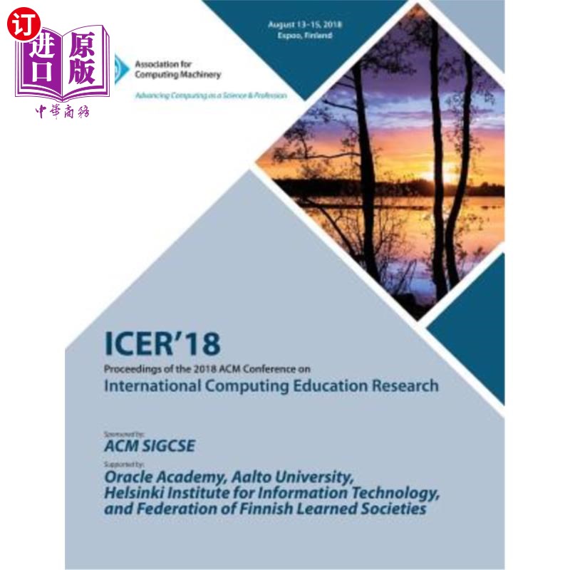 海外直订Icer '18: Proceedings of the 2018 ACM Conference on International Computing Educ ICER'18:20