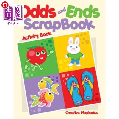 海外直订Odds and Ends Scrapbook Activity Book 杂物剪贴簿活动手册