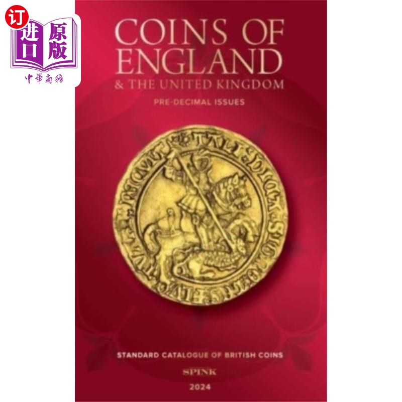 海外直订Coins of England 2024 Pre-Decimal 2024年英格兰硬币 书籍/杂志/报纸 生活类原版书 原图主图