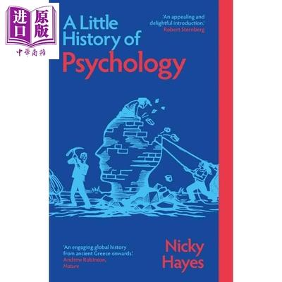耶鲁小史 心理学小史 新版 A Little History of Psychology 英文原版 Nicky Hayes 心理学知识 人文社科【中商原版】