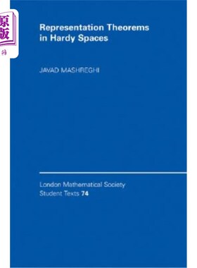 海外直订Representation Theorems in Hardy Spaces Hardy空间中的表示定理