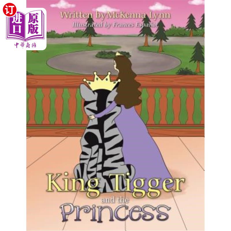 海外直订king tigger and the princess 跳跳虎国王和公主