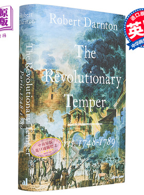 现货 革命气质 巴黎 1748年至1789 年 The Revolutionary Temper Paris 1748-1789 英文原版 Robert Darnton 历史【中商原版】