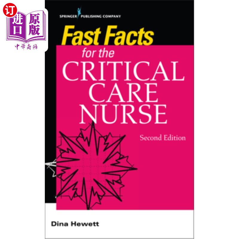海外直订医药图书Fast Facts for the Critical Care Nurse 急症护理护士的快速事实