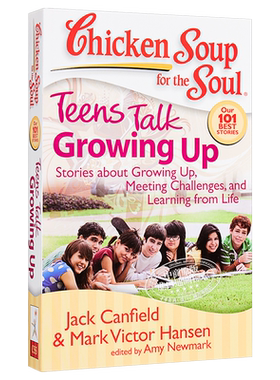 心灵鸡汤英文 心灵鸡汤：青少年谈成长 英文原版 Chicken Soup for the Soul 心灵鸡汤与青少年谈成长 书籍【中商原版】