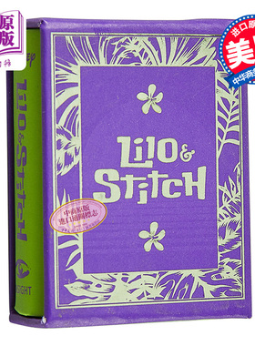 星际宝贝史迪奇 迷你书 迪士尼 Disney Lilo and Stitch Tiny Book 英文原版 Khaled Hosseini【中商原版】