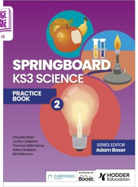 海外直订Springboard: KS3 Science Practice Book 2 跳板:KS3科学实践书2