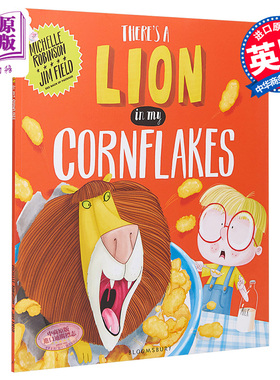 现货 Jim Field：There's a Lion in My Cornflakes 玉米片上的狮子 低幼亲子故事绘本 平装 英文原版【中商原版】