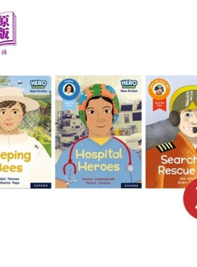 海外直订Hero Academy Non-fiction: Oxford Reading Level 8... 英雄学院非虚构类:牛津阅读8级，书带紫色:职业包