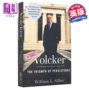 现货 【中商原版】沃尔克：坚持的胜利 英文原版 Volcker The Triumph of Persistence William L. Silber 美国经济学