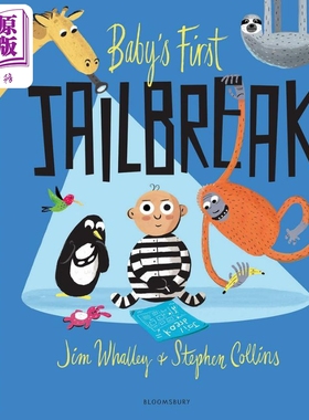 现货 异想天开的宝宝2 Babys First Jailbreak 英文原版 儿童绘本 搞笑故事图画书 进口图书 Bloomsbury故事绘本【中商原版】