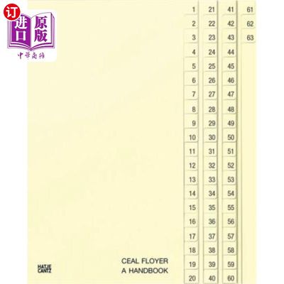 海外直订Ceal Floyer: A Handbook 赛尔·弗洛耶：手册