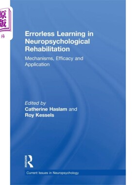 海外直订Errorless Learning in Neuropsychological Rehabil... 神经心理康复中的无误学习