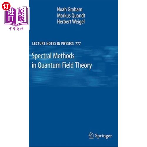 海外直订Spectral Methods in Quantum Field Theory 量子场论中的谱方法