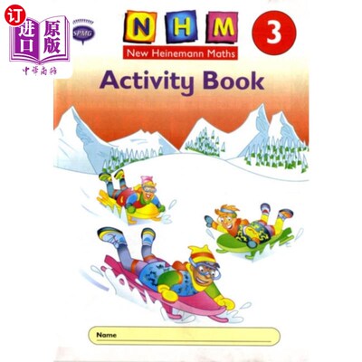 海外直订New Heinemann Maths Yr3, Activity Book (8 Pack) 新海涅曼数学教材(8包)