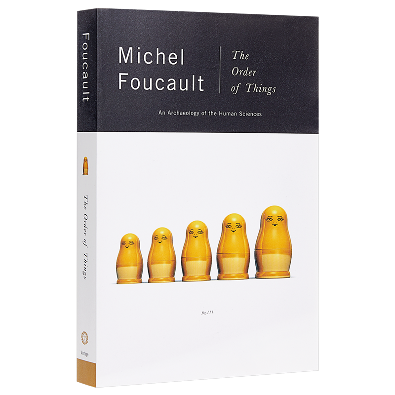 福柯:事物的秩序 英文原版 The Order of Things: An Archaeology of the Human Sciences 词与物 人文知识考古学【中商原版