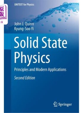 海外直订Solid State Physics: Principles and Modern Applications 固体物理学：原理与现代应用