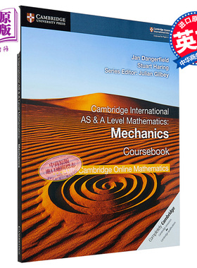 剑桥大学出版Cambridge International AS&ALevel Mathematics Mechanics Coursebook数学力学教材（2年）【中商原版】