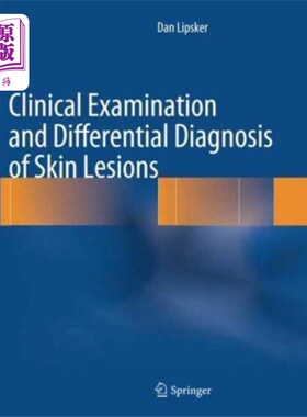 海外直订医药图书古英语 Clinical Examination and Differential Diagnosis ... 皮肤病变的临床检查与鉴别诊断