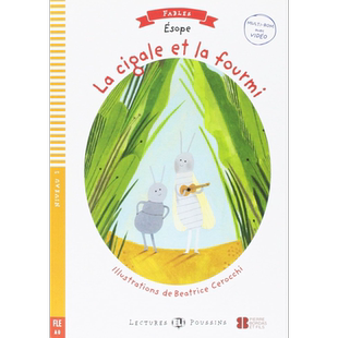 ELI法语少儿分级读物 A0-A2级别 配音频和练习答案 法文阅读启蒙童话故事 小语种学习 原版进口 French Readers Fairy Tales