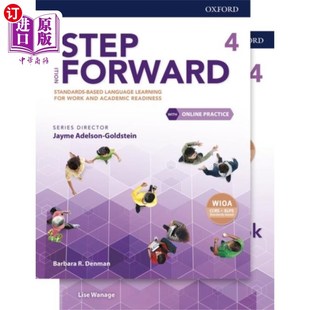 学生用书 Book Forward 带有在线练习 Pac... Workbook Student Step 练习册 Level 海外直订Step 第4级