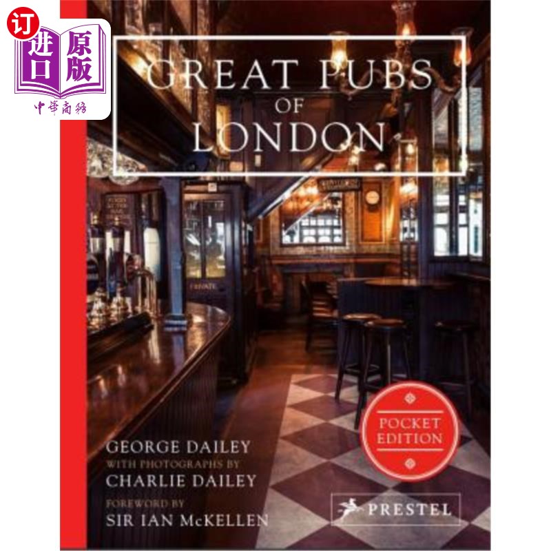 海外直订Great Pubs of London: Pocket Edition 伦敦大酒吧:袖珍版