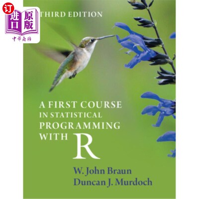 海外直订A First Course in Statistical Programming with R 统计编程第一课:R