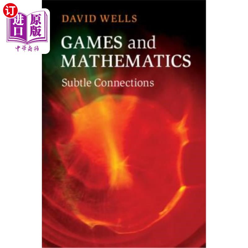 海外直订Games and Mathematics: Subtle Connections 游戏与数学：微妙的联系