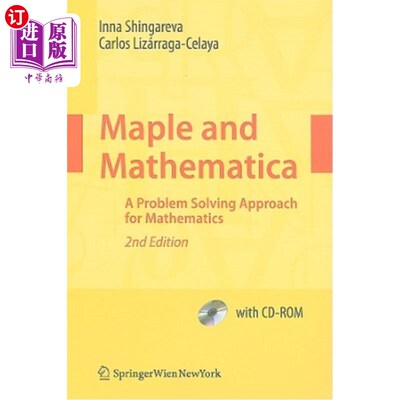 海外直订海外直订Maple and Mathematica: A Problem Solving Approach for Mathematics  Maple和Mathematica