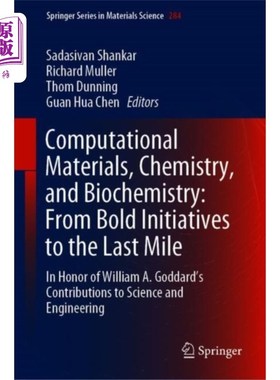 海外直订Computational Materials, Chemistry, and Biochemi...