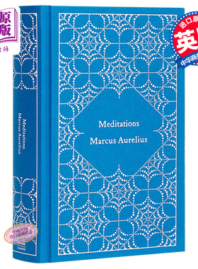 【中商原版】Meditations 沉思录英文原版 马可奥勒留 皮革精装豪华收藏版