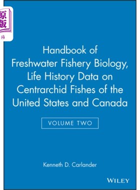 海外直订Handbook of Freshwater Fishery Biology Volume II 淡水渔业生物学手册第二卷