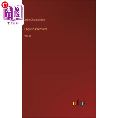 海外直订English Premiers: Vol. II 英文首领：第二卷