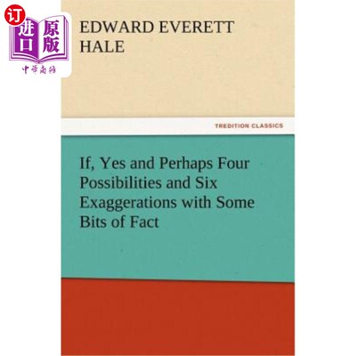海外直订If, Yes and Perhaps Four Possibilities and Six Exaggerations with Some Bits of F 如果，是的，也许还有四种可
