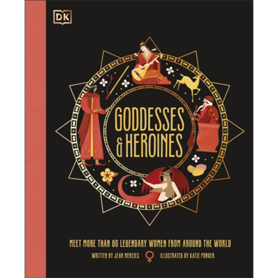 预售 女神与女英雄 Goddesses and Heroines 英文原版 Jean Menzies 现当代文学 外国神话与民间故事【中商原版】