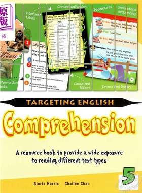 现货 【新加坡小学英语阅读理解】Targeting English Comprehension Book 5 五年级含答案