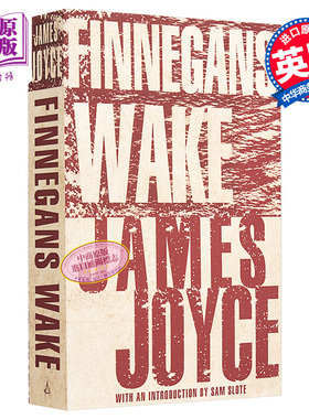 芬尼根的守灵夜 英文原版 Finnegans Wake James Joyce【中商原版】