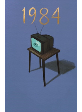 经典小说收藏版系列 1984 Wordsworth Collectors Nineteen Eighty-Four 英文原版 乔治 奥威尔 George Orwell【中商原版】
